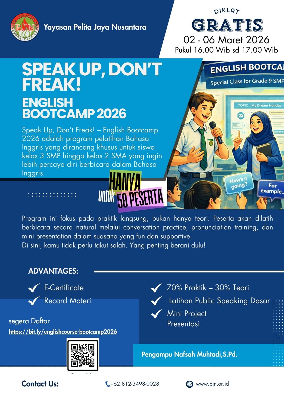 English Course Bootcamp 2026 